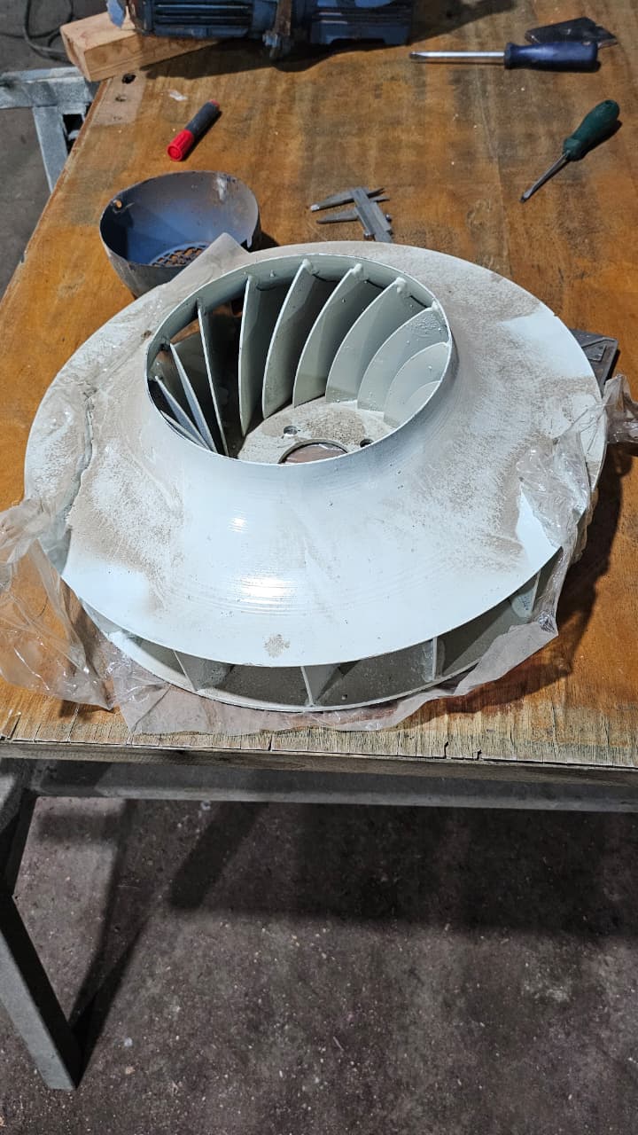 TURBINA PARA EXAUSTOR EFZ-2 E EFZ-3